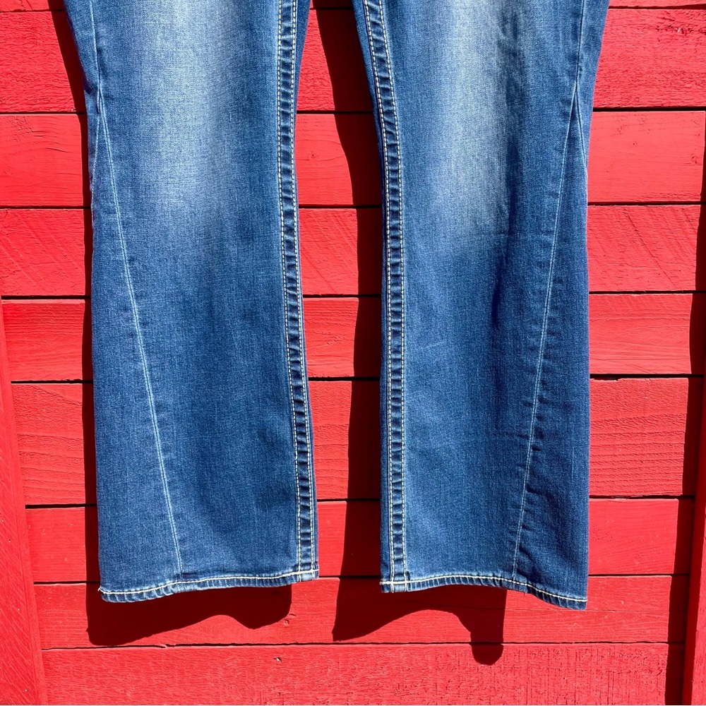 Vigoss slim bootcut embroidered jeans - Picture 2 of 12